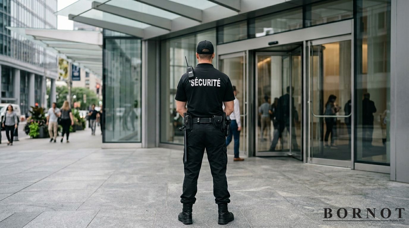 Vêtements et accessoires de sécurité privée