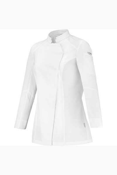 Veste de cuisine pour femme manches longues SERGE Nutmeg
