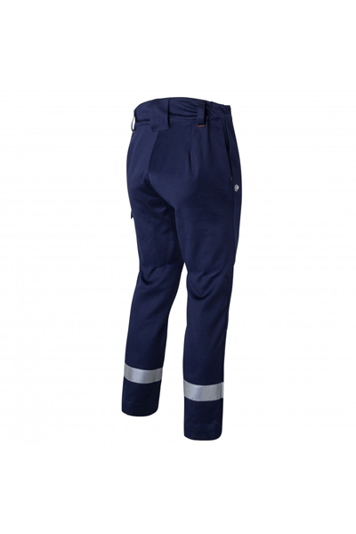 Pantalon Multirisques Invict Light Bandes Navy — Molinel – Image 2