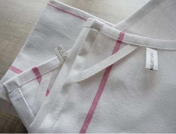 Essuie-verres rectangle collection Yaren